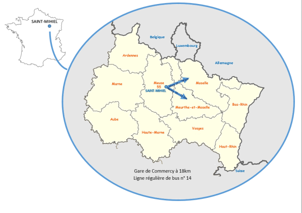 Ville de Saint Mihiel | Transports publics