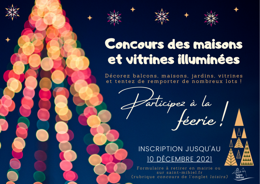 Ville de Saint Mihiel | Concours “Maisons & vitrines illuminées”
