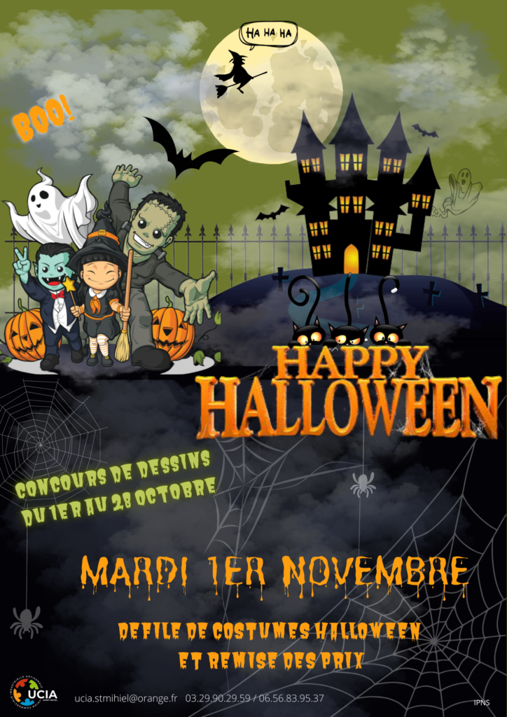 Ville de Saint Mihiel | Concours de dessin d’Halloween