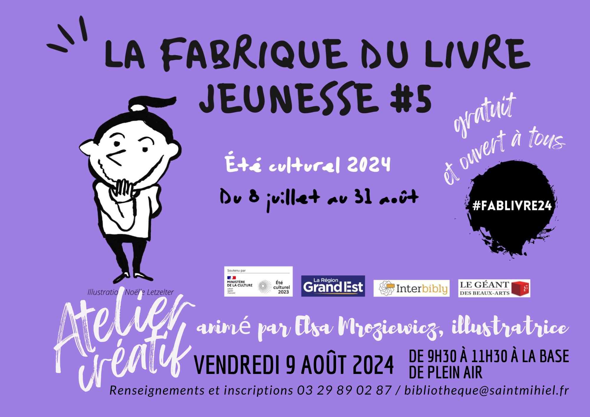 Ville de Saint Mihiel | La fabrique du livre jeunesse | Atelier créatif