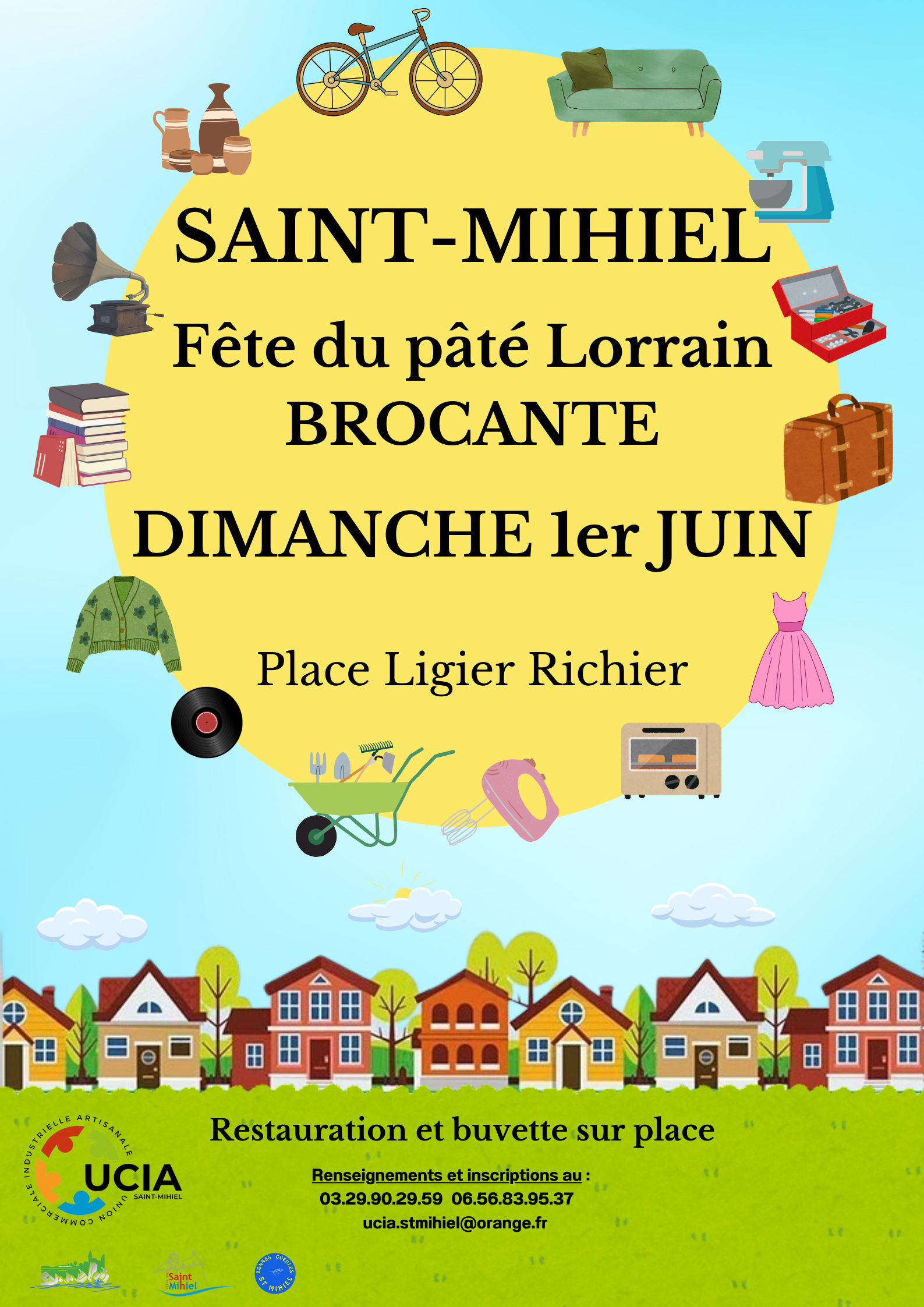 Ville de Saint Mihiel | Brocante et fête du pâté lorrain