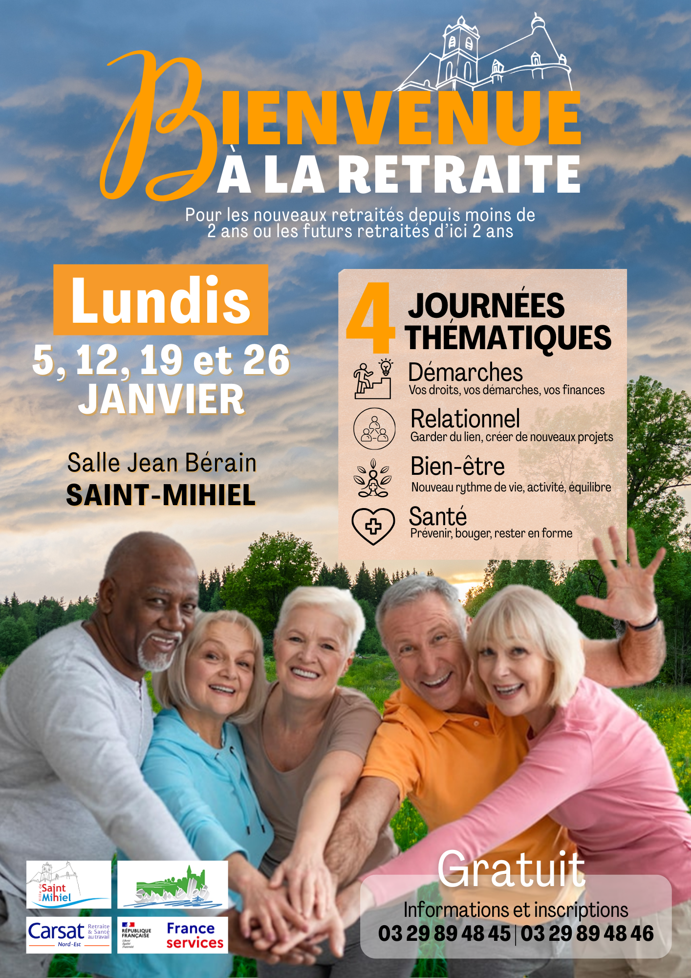 Ville de Saint Mihiel | Bienvenue à la retraite