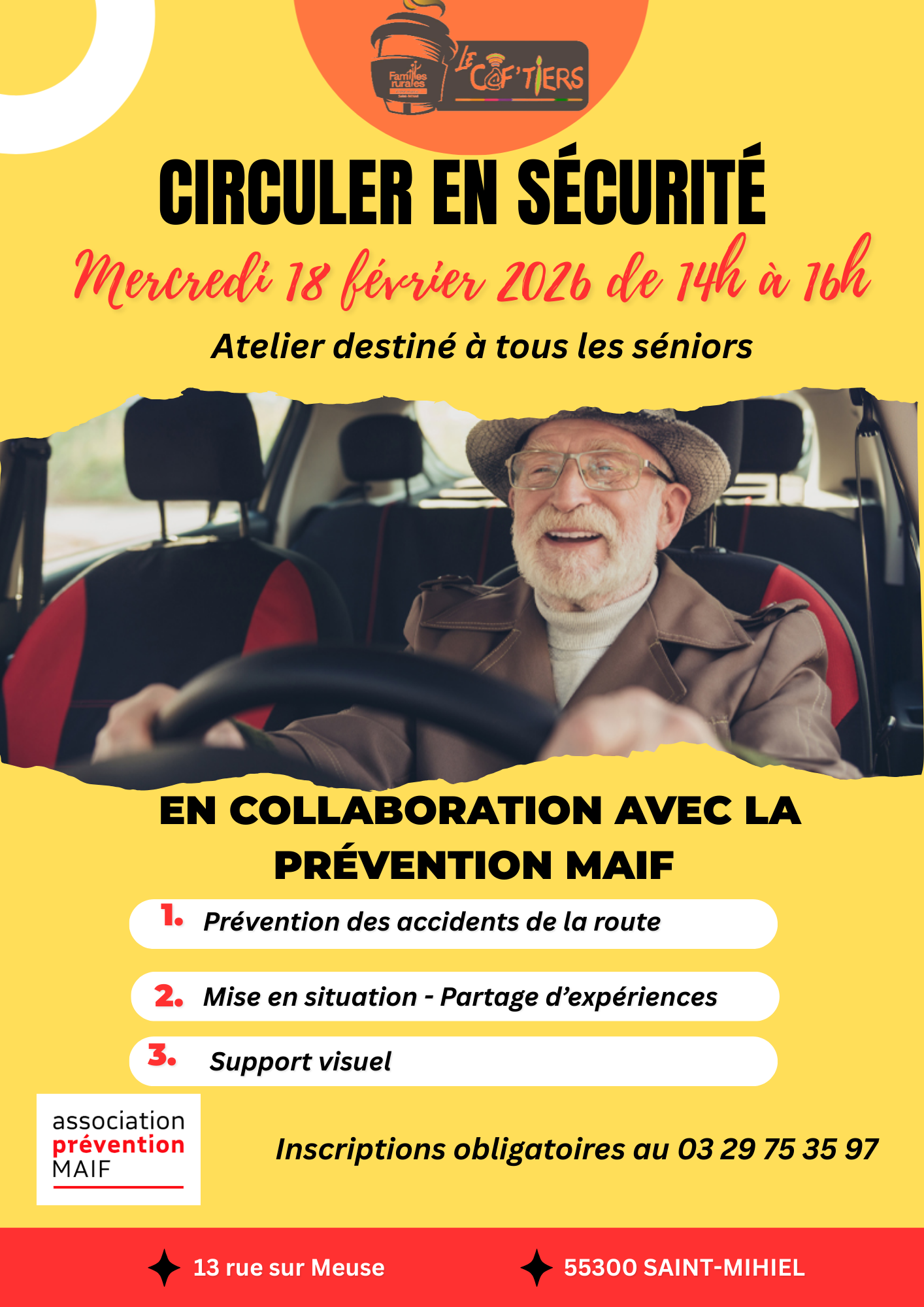 Ville de Saint Mihiel | Prévention routière seniors